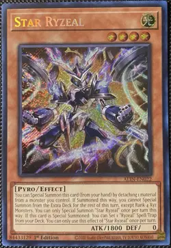 Star Ryzeal ALIN-EN022 Alliance Insight 1st Edition - Yugioh Card - Image 1
