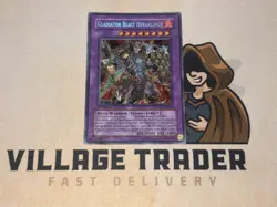 Gladiator Beast Heraklinos GLAS-EN044 Secret Rare 1st Edition Yu-Gi-Oh! NM - Image 1