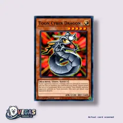 Yu-Gi-Oh! 1st Edition Toon Cyber Dragon Common LDS1-EN062 NM - Image 1