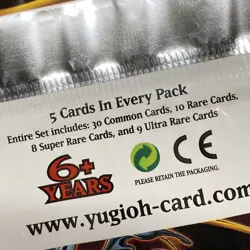 5 Booster Pack Bulk Lot Yu-Gi-Oh TCG Legendary Duelists Rage of Ra 1st From Box - Image 2