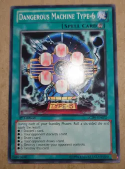 Yu-Gi-Oh Dangerous Machine Type-6 1st Edition LCJW-EN072 - Image 1
