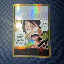 One Piece Gold DON!! OP15 ENGLISH Luffy Golden Bell - Adventure On Kamis Island - Image 2