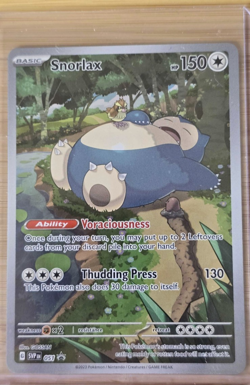 Snorlax 051 Sv: Scarlet & Violet Promo Cards Holo NM - Image 1