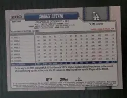 2026 Topps Series 1 Shohei Ohtani Pink Holo Foil Dodgers #200 SSP - Image 2
