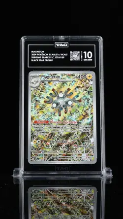 Magneton 159 Pokemon Center Promo PSA 10 Gem Mint Surging Sparks SVP - Image 1