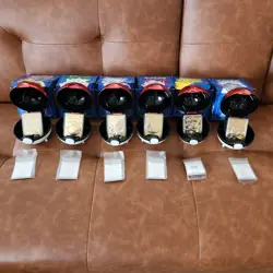 1999 Pokemon Burger King 23K Gold Plated Trading Cards Full Set + Sealed Pikachu - Image 1