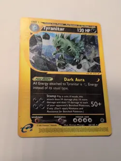 Tyranitar - 66/165 - Pokemon Expedition Non Holo Rare Card MP - Image 1