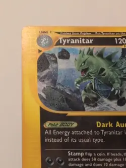 Tyranitar - 66/165 - Pokemon Expedition Non Holo Rare Card MP - Image 5