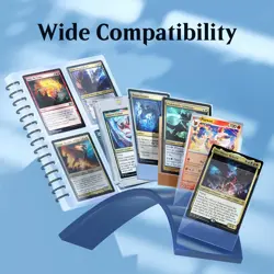 SEFOWG 1000 PCS Perfect Fit Inner Card Sleeves Clear Polypropylene PP - Image 3