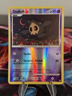 Duskull 60/100 Reverse Holo Diamond & Pearl Stormfront Pokemon Card - Image 1
