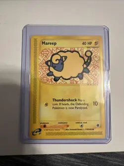 Pokemon TCG Mareep Expedition Card 119/165 Regular Common - Image 1