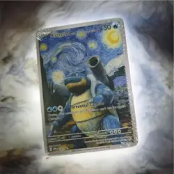 Pokemon Van Gogh Set of 18 Custom Art Cards - DIY - Fan Art- Full Set Display - Image 2