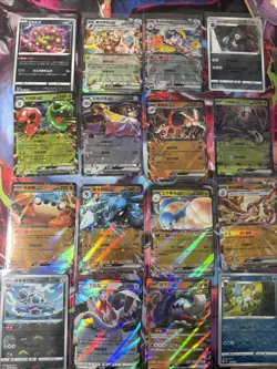 Pokemon 16 Card Lot nm V Max Mega Amazing Ex HOLO Rare Hits Only R10 - Image 1