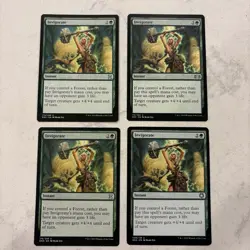 Magic the Gathering MTG Invigorate Play Set Of 4 Cards - Image 1