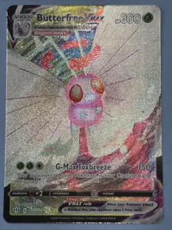 Pokemon Card Butterfree VMAX 002/189 Ultra Rare Darkness Ablaze Near Mint - Image 1