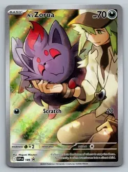 N's Zorua - 189 - SV: Scarlet & Violet Promo Cards (SVP) OPENED - Image 1
