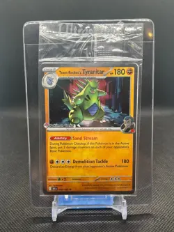Team Rocket's Tyranitar (Pokemon Center Promo) Destined Rivals (DRI) #096 - Image 1