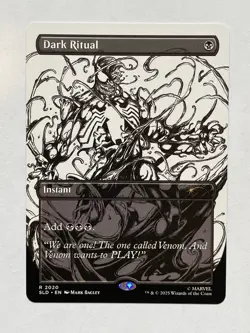 Secret Lair Spider-Man Venom Unleashed ( Inks ) Non Foil BONUS Card Fatal Push - Image 4