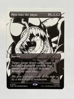 Secret Lair Spider-Man Venom Unleashed ( Inks ) Non Foil BONUS Card Fatal Push - Image 5