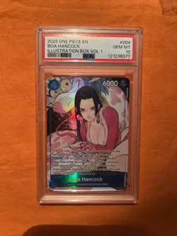 2025 One Piece Illustration Box Volume 1 # 004 Boa Hancock PSA 10 Card GEM MINT! - Image 1