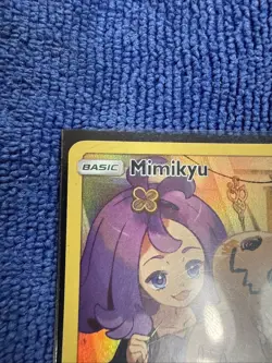 Mimikyu (Secret) 245/236 Sm-Cosmic Eclipse Holo Pokemon Card -FAST FREE SHIPPING - Image 2