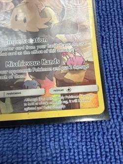 Mimikyu (Secret) 245/236 Sm-Cosmic Eclipse Holo Pokemon Card -FAST FREE SHIPPING - Image 4