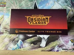Obsidian Flames Pokemon Center ETB Elite Trainer Box Sealed - Image 3