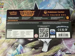 Obsidian Flames Pokemon Center ETB Elite Trainer Box Sealed - Image 4