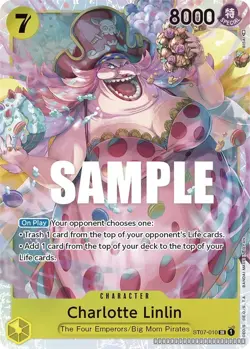 Charlotte Linlin (010) [ST-07 - ST07-010] - NM [Foil] TCG One Piece - Image 1