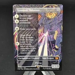 Summon: Bahamut (Non-foil) [Borderless] Final Fantasy 0356 Mythic MTG - Image 1