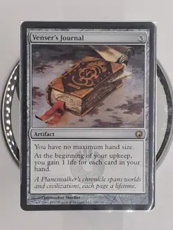 Venser's Journal #220 Scars of Mirrodin Small Seller 📨 Fast Free Shipping! - Image 1