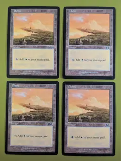 Plains (333) x4 Urza's Saga 4x Playset Magic the Gathering MTG - Image 1