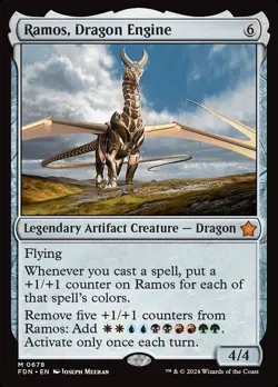 MTG - Ramos, Dragon Engine - Foundations - X1 - (NM) - - Image 1