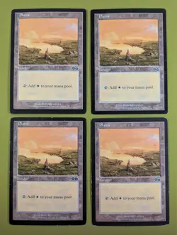 Plains (334) x4 Urza's Saga 4x Playset Magic the Gathering MTG - Image 1