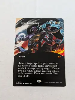 Jeskai Revelation (Borderless) Tarkir: Dragonstorm Regular - Image 1