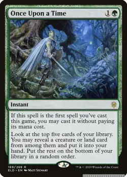 Once Upon a Time [ELD - 169] - LP [Normal] TCG MTG - Image 1
