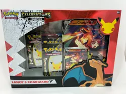 Pokemon 25th Anniversary Celebrations Lance's Charizard V Box SEALED e - Image 1