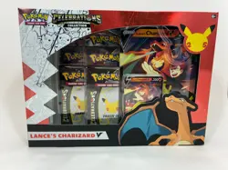 Pokemon 25th Anniversary Celebrations Lance's Charizard V Box SEALED c - Image 1