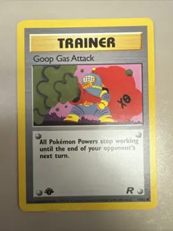 Pokemon Goop Gas Attack 78/82 1st Edition Team Rocket NM - Image 1