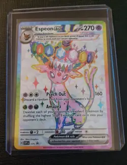 Espeon EX 175 Black Star Promo Prismatic Evolutions Pokemon 2025 - Image 1