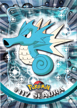 Seadra 117 - Pokemon Topps Series 2 NM - Image 1