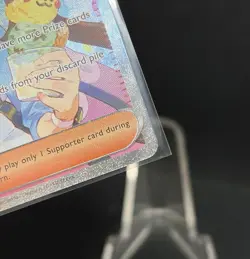 Rosa’s Encouragement 123/088 Full Art Ultra Rare Pokemon TCG Perfect Order NM - Image 4