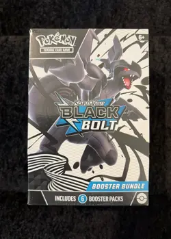 Pokemon TCG Scarlet & Violet Black Bolt Booster Bundle New/Factory Sealed 6 pks - Image 1