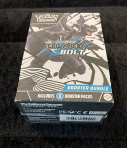 Pokemon TCG Scarlet & Violet Black Bolt Booster Bundle New/Factory Sealed 6 pks - Image 2