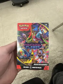 Pokemon TCG Mega Evolution Phantasmal Flames Booster Bundle Factory Sealed - Image 1