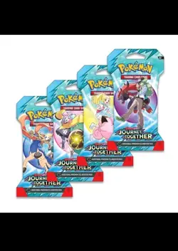 1x*HEAVY 31.72g*NEW SEALED*Pokemon TCG: Journey Together Sleeved Booster Pack - Image 2