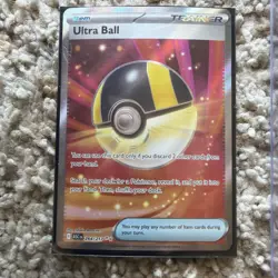 Pokemon Full Art Trainer Lot of 2 (Ultra Ball 264 and Welcoming Lantern 230) NM! - Image 3