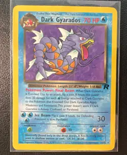Pokemon TCG Dark Gyarados 25/82 Team Rocket Non Holo Rare Unlimited - Near Mint - Image 1