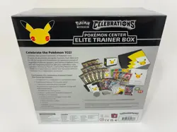 Pokemon Center 25th Anniversary Celebrations Elite Trainer Box 2021 SEALED b - Image 3