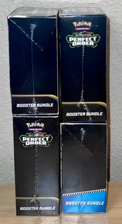 Pokemon Booster Bundle Lot Black Bolt, Phantasmal Flames, Perfect Order x2 - Image 2